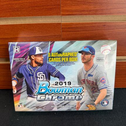 MLB 2019 Bowman Chrome Baseball HTA Choice Box