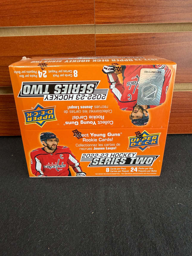 NHL 2022-23 Upper Deck Hockey Series 2 Retail Box