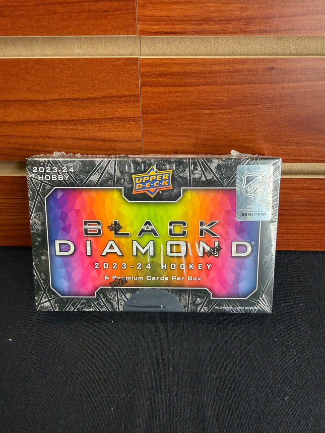 NHL 2023-24 UD Black Diamond Hockey Hobby Box