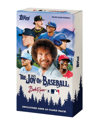 2 2025 TOPPS CHROME HOBBY/ JOY OF MLB BOB ROSS MINI BOX PYT BREAK