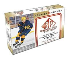 NHL 2022-2023 SP Game Used Hockey Hobby Box