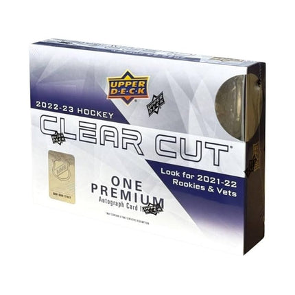 NHL 2022-2023 UD Clear Cut Hockey Hobby Box