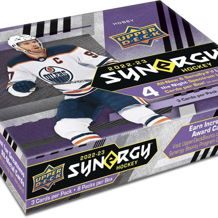 NHL 2022-2023 UD Synergy Hockey Hobby Box
