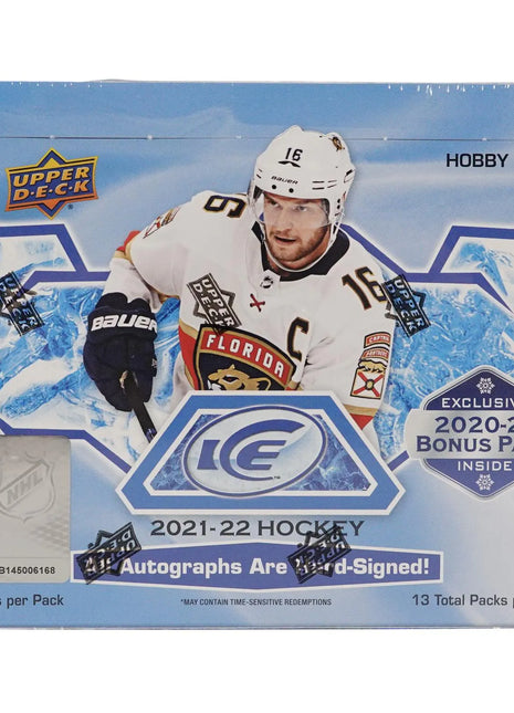 2021-2022 Upper Deck Ice Hockey Hobby Box