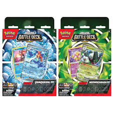 Pokemon Quaquaval/Meowscarada ex Deluxe Battle Deck