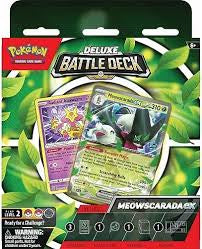 Pokemon Quaquaval/Meowscarada ex Deluxe Battle Deck