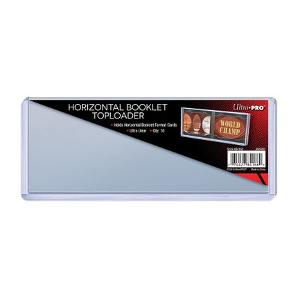 Horizontal Booklet Toploader