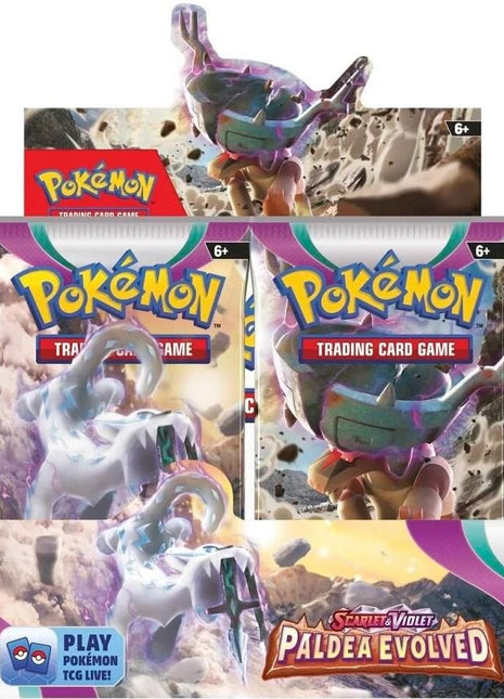 Pokemon paldea evolved booster box