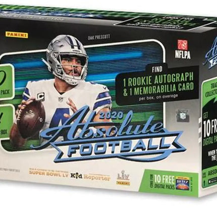 2025 TOPPS FINEST NFL HOBBY BOX / 2020 ABSOLUTE MEGA BOX / 2020 ABSOLUTE BLASTER BOX RANDOM TEAM BREAK