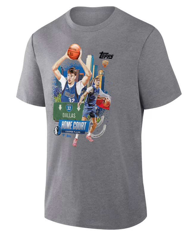 Topps Cooper Flagg Home Court T Shirt