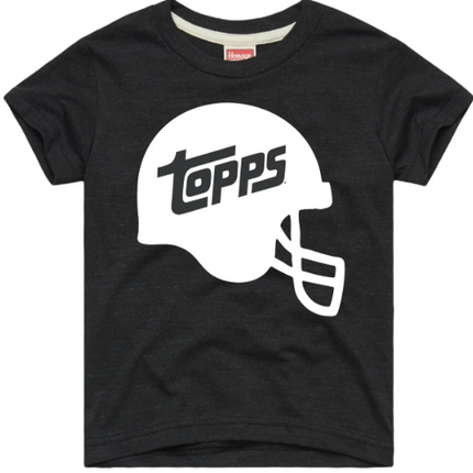 Topps Football Helmet Tee Charcoal