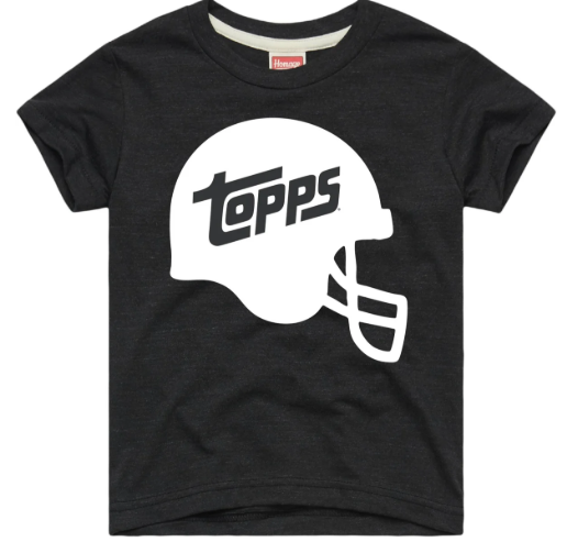 Topps Football Helmet Tee Charcoal