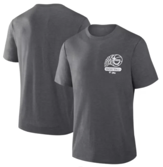Topps Basketball Hoops - Charcoal Tee
