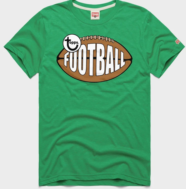 Topps Football Heritage Green Tee
