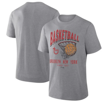 TOPPS X FB BK BROOKLYN GRAY TEE