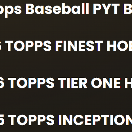 2026 Topps Baseball 5 BOX MIXER PYT Break