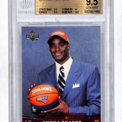 2004 Upper Deck Emeka Okafor SP #225 BGS 9.5