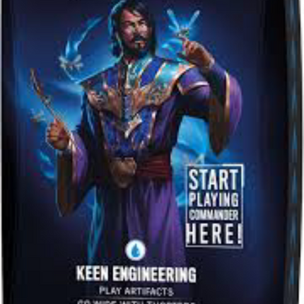 MTG Magic: The Gathering Foundations Commander Deck - Keen Engineering
