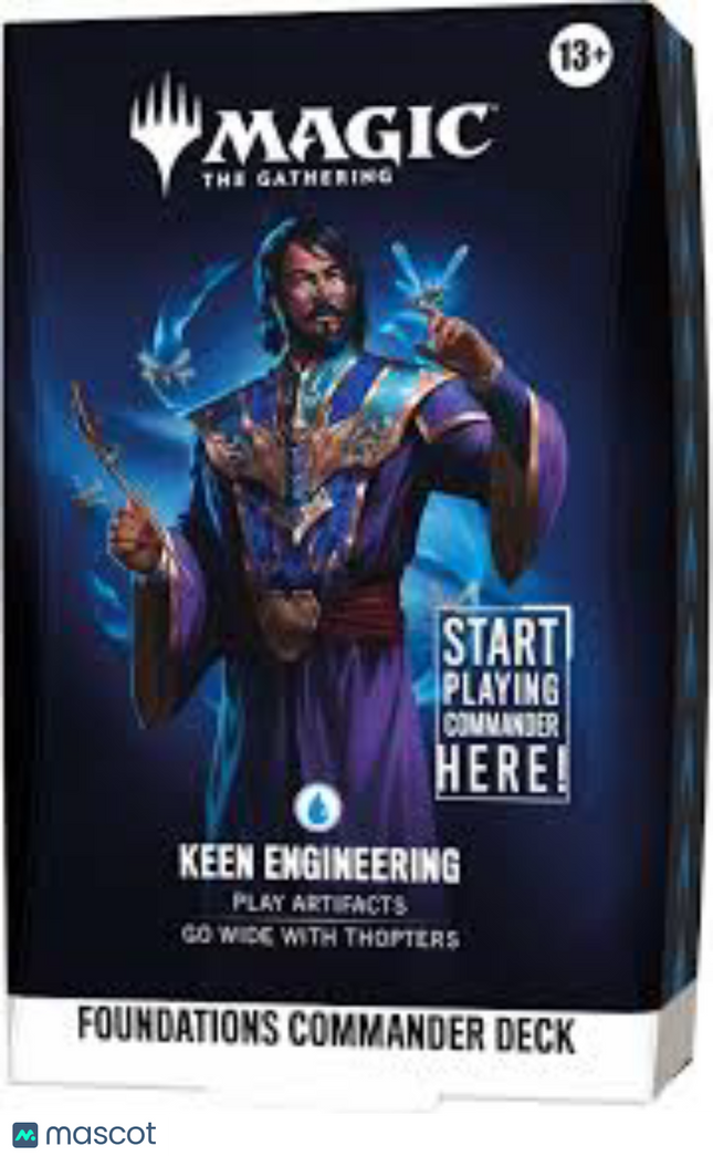 MTG Magic: The Gathering Foundations Commander Deck - Keen Engineering