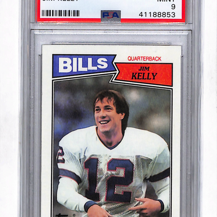 1987 Topps Jim Kelly #362 PSA 9