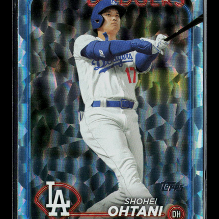 2024 Topps Series two Shohei Ohtani #500 Aqua Crackle Foil /399