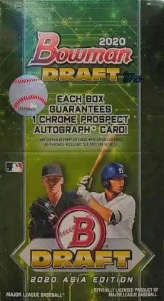 MLB 2020 Bowman Draft Asia Edition Baseball Hobby Box