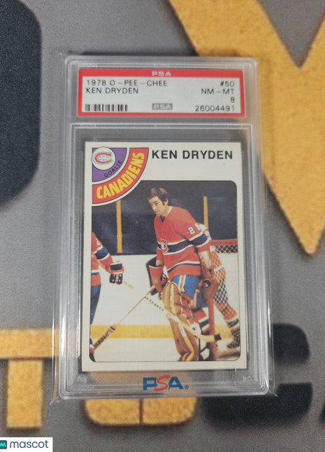 1978 O-Pee-Chee Ken Dryden #50 PSA 8