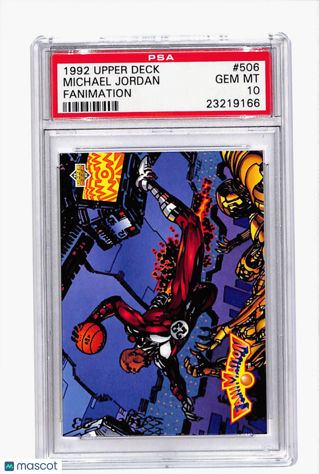 1992 Upper Deck Michael Jordan #506 Fanimation PSA 10