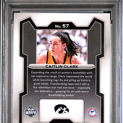 2024 Panini Prizm Draft Picks Caitlin Clark #57 PSA 10