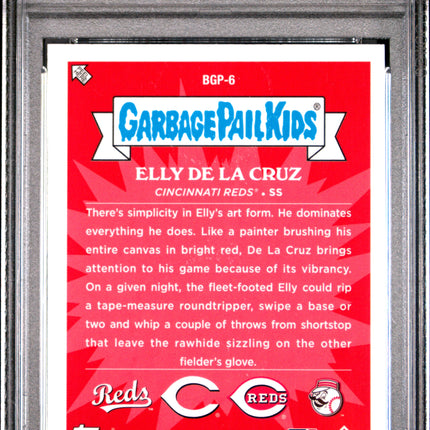 2024 Bowman Chrome Bowman Garbage Pail Kids Artsy Elly de la Cruz #BGP6 PSA 10