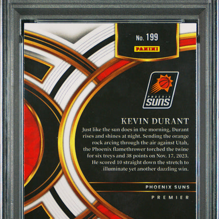 2023 Panini Select Kevin Durant #199 Cosmic PSA 10