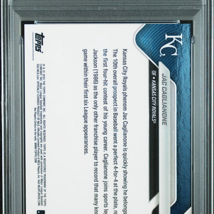 2025 Topps Now Jac Caglianone #275 PSA 10