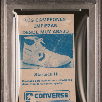1986 Merchante Spanish Michael Jordan #163 PSA 1.5