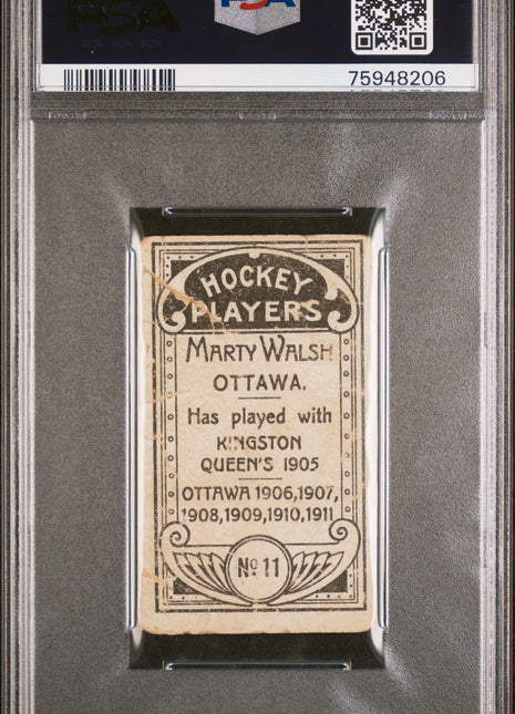 1911 C55 Marty Walsh #11 PSA 1