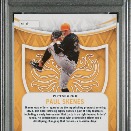 2024 Panini Crusade Squires Paul Skenes #6 PSA 10