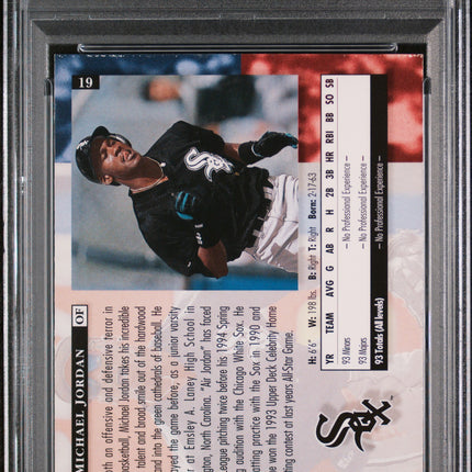 1994 Upper Deck Michael Jordan #19 Electric Diamond PSA 6