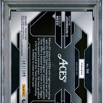 2024 Panini Prizm LIV Golf Multiplayer #56 Red PSA 10