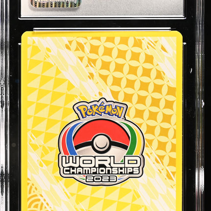 2023 Pokemon World Champ. Decks Zacian V CGC 10 #016/025