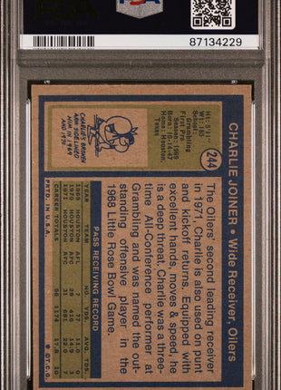 1972 Topps Charlie Joiner #244 PSA 4