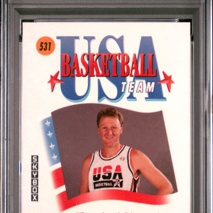 1991 Skybox Larry Bird #531 Usa PSA 10