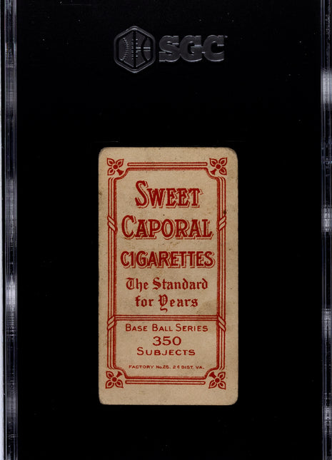 1910 Sweet Caporal (T206) Clyde Milan SGC 3
