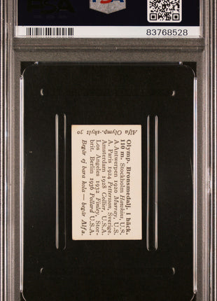 1936 Alfa Olymp-Skylt Fritz Pollard #30 PSA 5