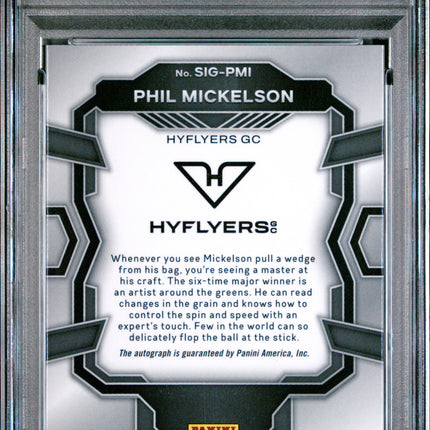 2024 Panini Prizm LIV Golf Signatures Phil Mickelson #SIGPMI PSA 10 Auto