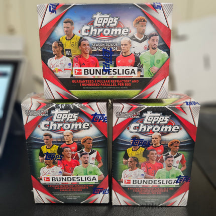 Soccer 2024-25 Topps Chrome Bundesliga Value Box