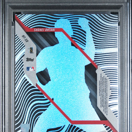 2018 Topps High Tek Shohei Ohtani #HT-SO PSA 8 Pattern 1 Waves Diagonals