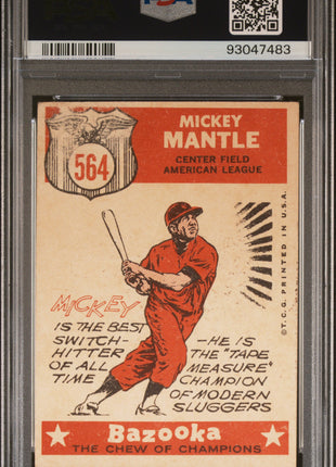 1959 Topps Mickey Mantle #564 PSA 1.5