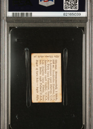 1936 Alfa Olymp-Skylt Fritz Pollard #30 PSA 2