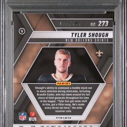 2025 Panini Mosaic Tyler Shough #273 Silver Knight PSA 10 /149