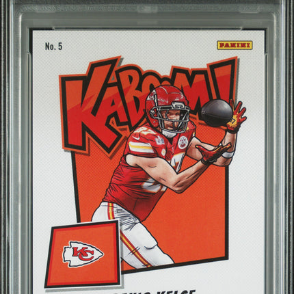 2024 Panini Absolute Kaboom! Horizontal Travis Kelce #5 PSA 10