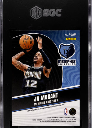 2023 Panini Revolution Ja Morant #A-JAM SGC 9